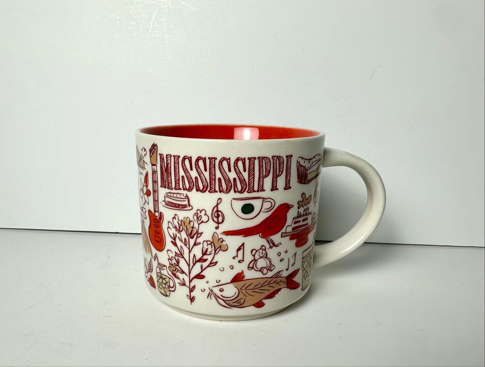 Starbucks Destination Mug 14 Oz Been There Series MISSISSIPPI